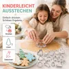 20-teiliges Ausstechformen Set – Weihnachts Keksausstecher Produktbild-Vorschau 4