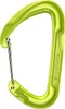 Schnappkarabiner "Pure Wire" von Edelrid in leuchtendem Grün; geeignet für Klettern. Produktbild-Vorschau