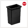 Hailo Cestino interno 1225959 nero 8 L 226 x 156 x 295 mm 2 Anteprima dell’immagine prodotto 2