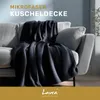 Lavea® Mikrofaser Kuscheldecke 150x200 cm, flauschig & Produktbild-Vorschau 2