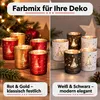 12er Set Teelichthalter Weihnachten Glas Windlicht Produktbild-Vorschau 9