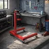 UISEBRT Stojan na motor 570 kg červený, otočný o 360° a Náhled obrázku produktu 8