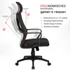 Bürostuhl mit Lordosenstütze im Netzstoff-Design Produktbild-Vorschau 4