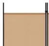vidaXL 3-dielny paravan, béžový, 150 x 220 cm, látka Náhľad obrázku produktu 7