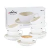 HOMELUX Tassen Set 6er mit Untertassen 120 ml Kaffeetassen Produktbild-Vorschau 9