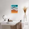 Poster - Poster ohne Rahmen - Sand Wasser Strand - 40x50 cm Produktbild-Vorschau 5