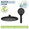 Sistema doccia Watersaving Black Anteprima dell’immagine prodotto 5