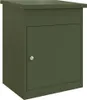 vidaXL Paketdrop-Box mit Speicher Olivgrün 47,5 x 38 x 59 Produktbild-Vorschau 1