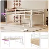 Merax Kinderbetten Halbhohes Bett 140x200cm mit Seite Produktbild-Vorschau 7