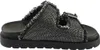 Buffalo Damen Pantoletten EVE ARI SPARK Schwarz Textil Produktbild-Vorschau 11