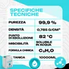 Isopropanolo 20L 99,9% IPA Alcool detergente Sgrassatore Anteprima dell’immagine prodotto 5
