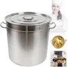 70L nerezový hrnec s víkem Polévkový hrnec Kuchyňský kbelík Náhled obrázku produktu 1
