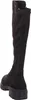 A black boot shown from the side. Voir les images du produit