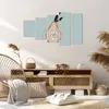 Bild auf Leinwand - Leinwandbild - 5 Teile - Birne Bild Produktbild-Vorschau 7
