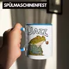 Trendation - Jazz Tasse Grafik Geschenk Lustig Frosch Produktbild-Vorschau 4