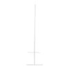 A white metal wedding stand on a white background. Voir les images du produit