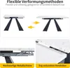STILVORA Eetset, 5-delig: Eettafel met afmetingen 160x80x75 Productafbeelding-voorbeeld 5