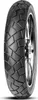 A close-up studio shot of a motorcycle tire on a white background. Produktbild-Vorschau