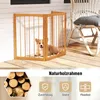 COSTWAY Barrière de sécurité pour chiens en 3 parties, Voir les images du produit 5