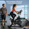 WENOKER Heimtrainer Fahrrad mit App, Leises Hometrainer Produktbild-Vorschau 5