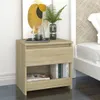 Nachttische 2 Stk. Sonoma-Eiche 40x30x39 cm Holzwerkstoff Produktbild-Vorschau 2