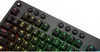 Close-up view of a gaming keyboard with RGB backlighting. Produktbild-Vorschau