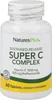 A white bottle of Natures Plus Super C Complex dietary supplement. Produktbild-Vorschau