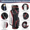 COSTWAY Borsa da golf per attrezzatura da golf, borsa per Anteprima dell’immagine prodotto 6