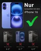 Panzerfolie iPhone 16 Schutzfolie Displayschutz | 9H Produktbild-Vorschau 2
