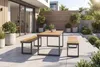 riess-ambiente Moderne Outdoor Sitzbank TAMPA LOUNGE 125cm Produktbild-Vorschau 12