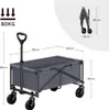 WOLTU Faltbarer Bollerwagen, Verstellbarer Griff, Räder mit Produktbild-Vorschau 3