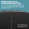KINGSLEEVE Ombrellone XXL 460x270 cm Protezione UV 80+ Anteprima dell’immagine prodotto 7