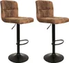 Lot de 2 Chaises de Bar - HOME DECO FACTORY - Downtown - Voir les images du produit 5