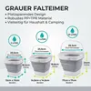 Opvouwbare emmer, rechthoekig, inhoud: 3 liter, kleur: Productafbeelding-voorbeeld 2