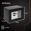 A Ruhhy brand safe with dimensions indicated. Anteprima dell’immagine prodotto