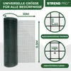 Geflecht GARDEN PVC, 500/10x10/0,8 mm, grün, RAL 6005, Produktbild-Vorschau 2