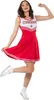 A woman in a cheerleader costume posing. Náhled obrázku produktu