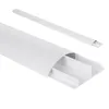 Hliníková krycia lišta na káble 62x20x750mm biela MC-814 W Náhľad obrázku produktu 2