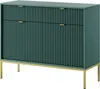FURNLUX Sideboard Avon Grün Und Gold 104cm / Hauptfarbe: Produktbild-Vorschau 1