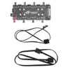 Hub ARGB PWM 2 en 1 : hub ARGB 8 ports 5 V 3 broches et hub Voir les images du produit 1
