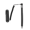 A black stylus with a coiled cord and a holder, presented against a white background. Náhled obrázku produktu