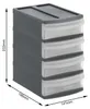 Rotho Schubladenbox Tower XS SYSTEMIX mit 4 Schubladen je Produktbild-Vorschau 4