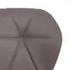 A close-up view of the stitched upholstery of a chair or stool. Podgląd zdjęcia produktu