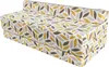 A folded mattress or sofa bed with a leaf-like pattern. Náhled obrázku produktu