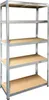 Schwerlastregal Schulte verzinkt 180x90x45 cm Stecksystem 5 Produktbild-Vorschau 2