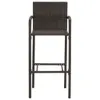A single bar stool shown from the front on a white background. Voir les images du produit