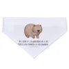 Mr. & Mrs. Panda Halstuch Wombat - Weiß - Geschenk, Produktbild-Vorschau 3