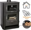 Kaminofen, Holzofen Wasserführend mit Backfach Balkan Produktbild-Vorschau 10