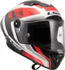 LS2 Integralhelm FF805 Thunder Carbon GP Aero M Weiß / Rot Produktbild-Vorschau 7