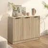 vidaXL Příborník Sonoma Dub 90,5x30x70 cm výrobek ze dřeva Náhled obrázku produktu 3